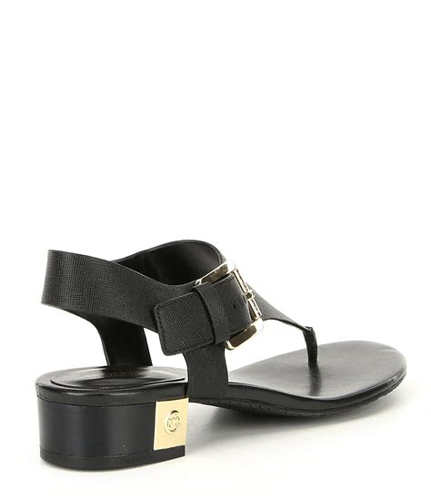 sandale michael kors london noir|London Logo Sandal .